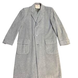 50’s Vintage Grey Overcoat by Hart, Schaffner & Marx
